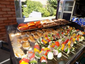 Barbecue catering — Kwizeen event photograph 3