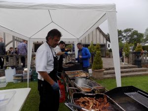 Barbecue catering — Kwizeen event photograph 2