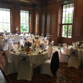 Ready room for wedding guests