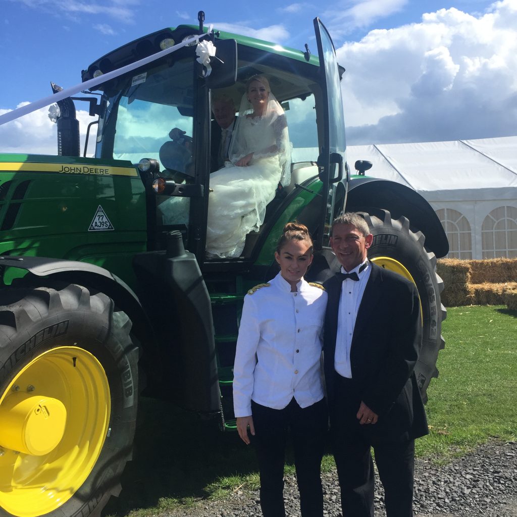 A countryside wedding